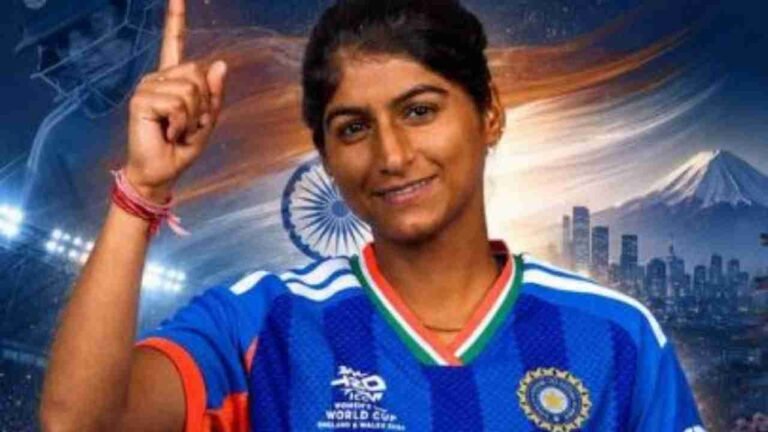 Chandigarh Cricketer Nandini Sharma in India's Squad for 2026 Asian Games