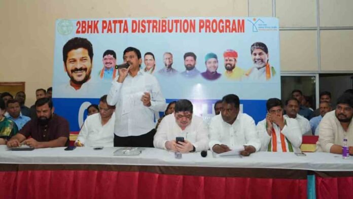 Double Bedroom House Pattas Distributed In Goshamahal