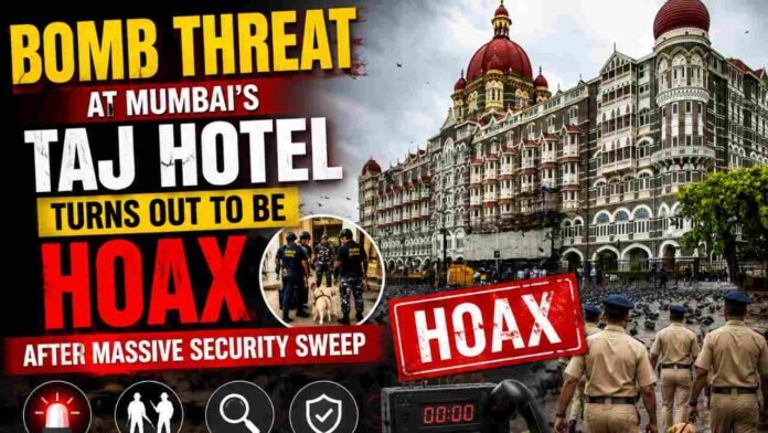Bomb Threat at Mumbai's Taj Hotel Turns Out to Be Hoax