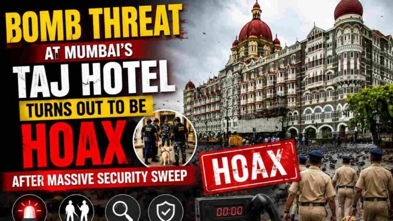 Bomb Threat at Mumbai's Taj Hotel Turns Out to Be Hoax