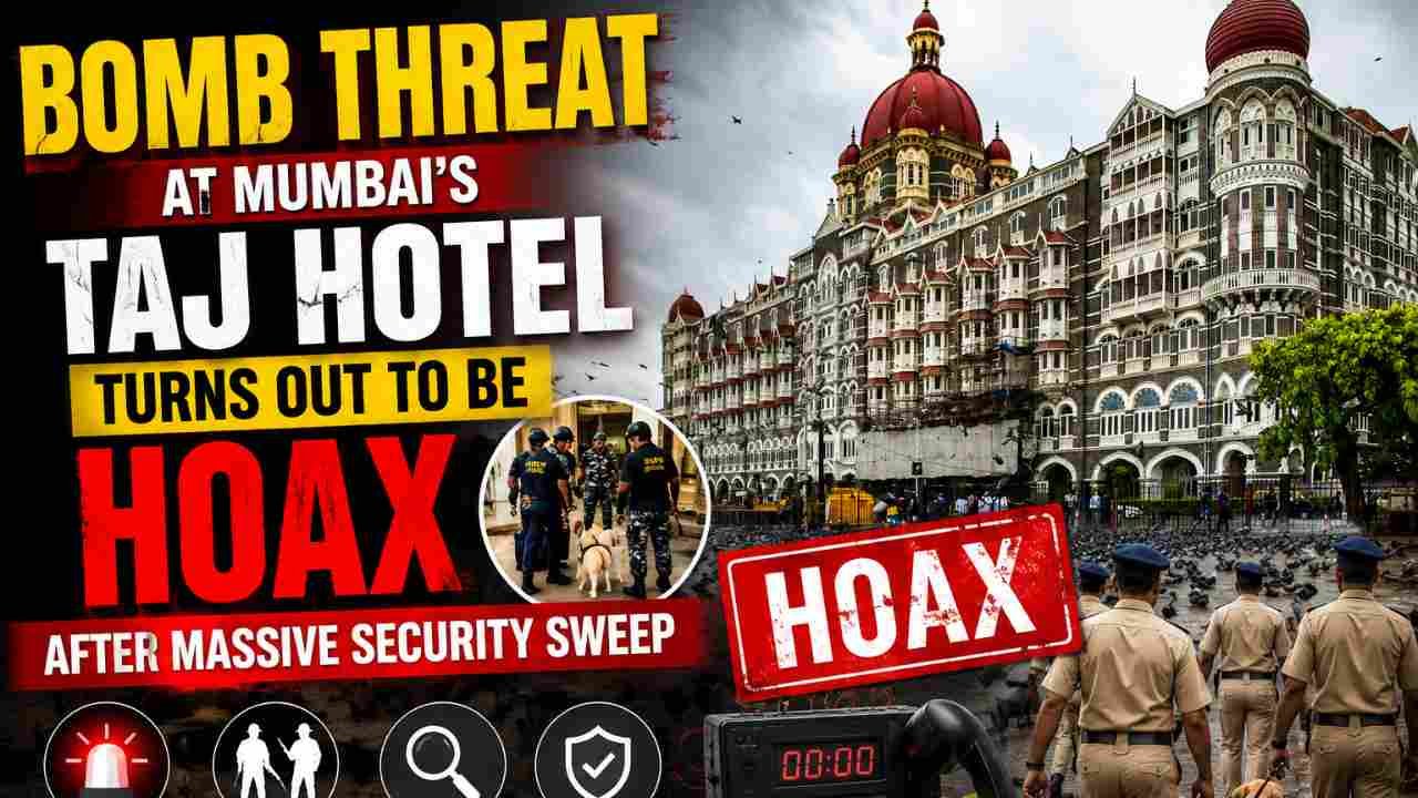 Bomb Threat at Mumbai’s Taj Hotel Turns Out to Be Hoax