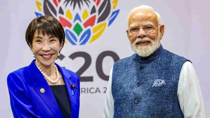 Japanese PM Sanae Takaichi Arrives in India for 16th India Japan Annual Summit