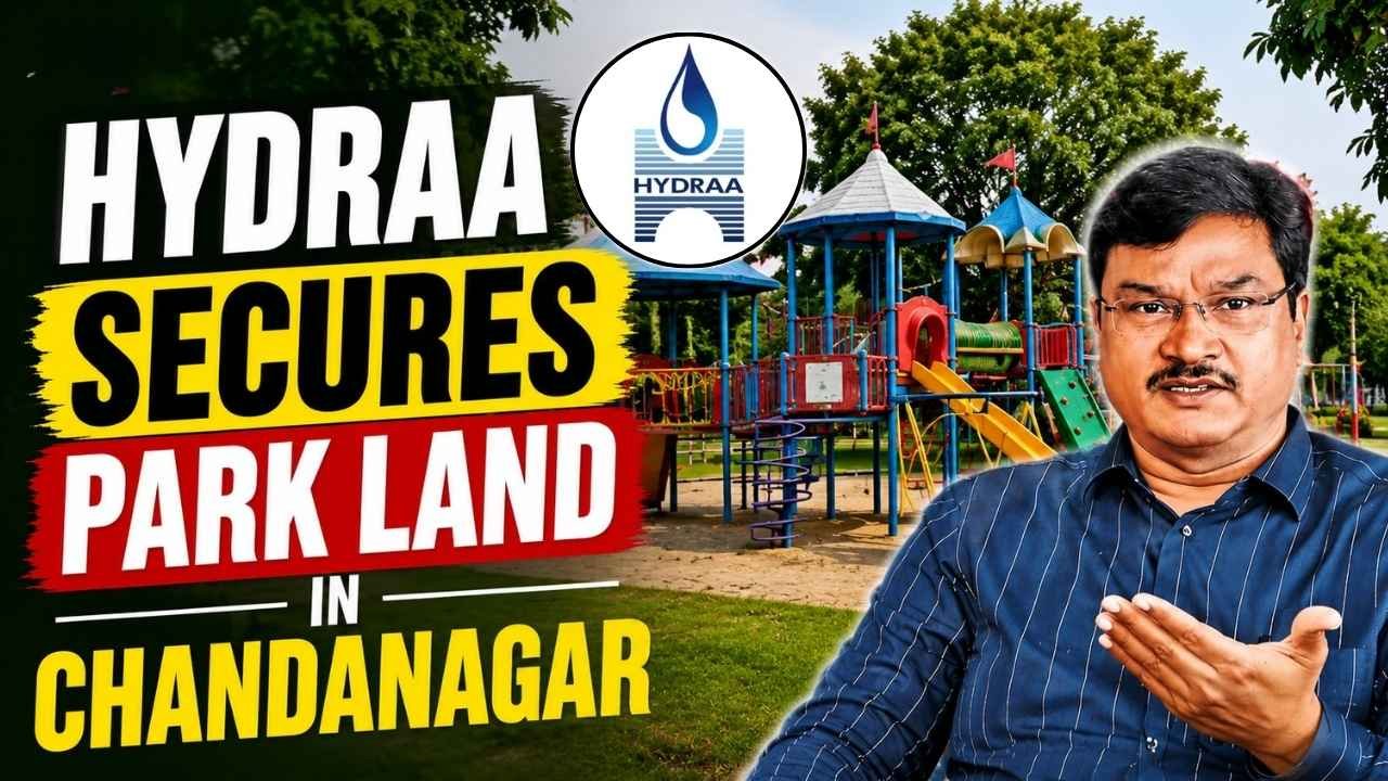 HYDRAA Secures Park Land in Chandanagar After Decades of Dispute