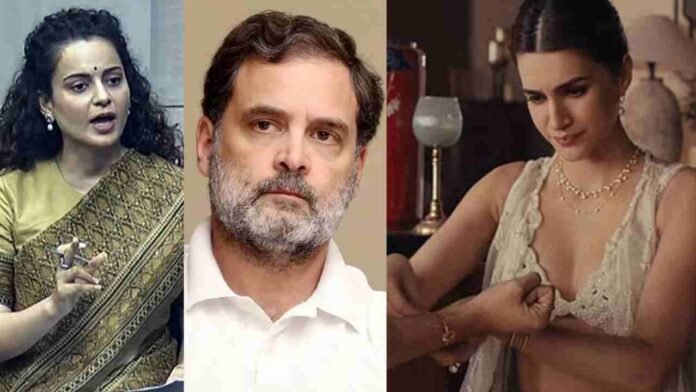 Kangana Ranaut Takes Dig at Rahul Gandhi Over Patriarchy Remark
