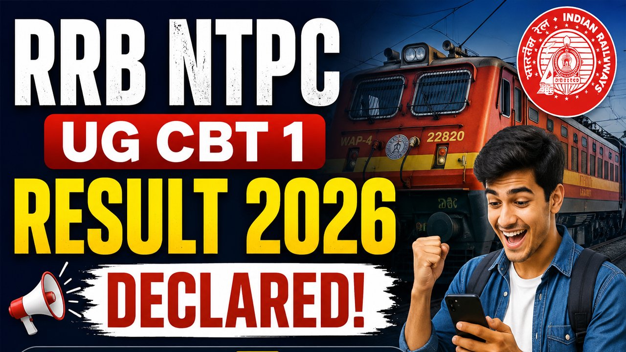 RRB NTPC UG CBT 1 Result 2026 Declared: Check Shortlist