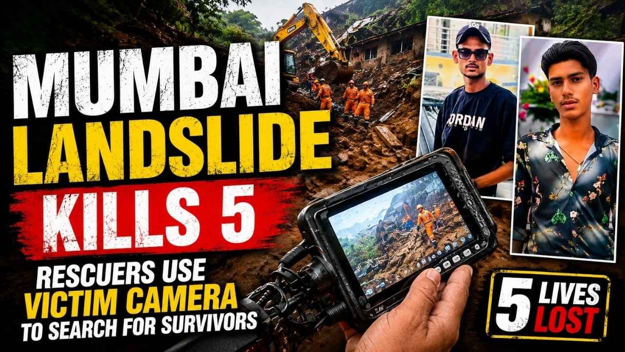 Mumbai Landslide Kills 5, Rescuers Search for Survivors