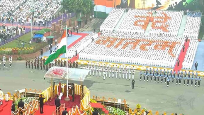 For The First Time, Complete Vande Mataram Song Was Sung In The Red Fort