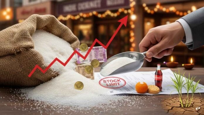 Sugar Stock Limit: 15 Day Cap From September 1
