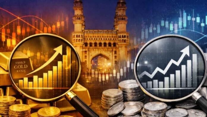 Gold And Silver Rate Hikes In Hyderabad On 7 August, 2026
