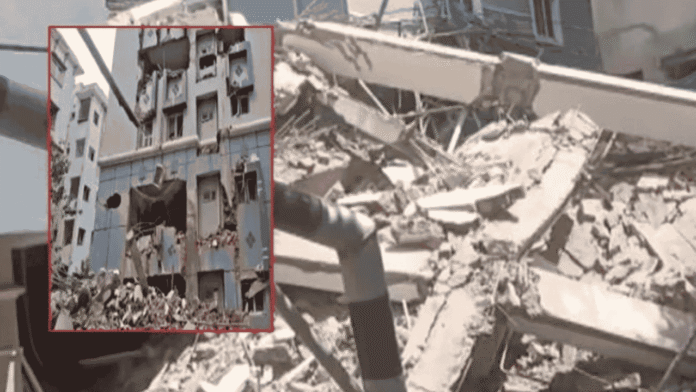 Gachibowli Building Collapse: Demolition Begins, Nearby Structures Evacuated