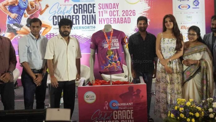 Global Grace Cancer Run 2026 Announced, Hyderabad To Host 9th Edition
