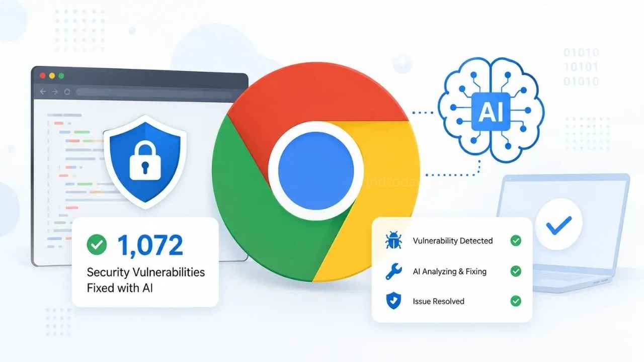 Google Supercharges Chrome Security With AI, Fixes 1,072 Bugs