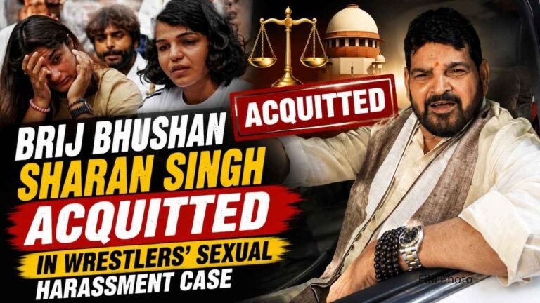 Brij Bhushan Singh Acquitted in Wrestlers' Sexual Harassment Case