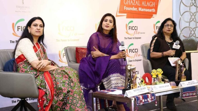 Women entrepreneurs must build businesses that endure, scale and create lasting value: Ghazal Alagh at FLO Hyderabad