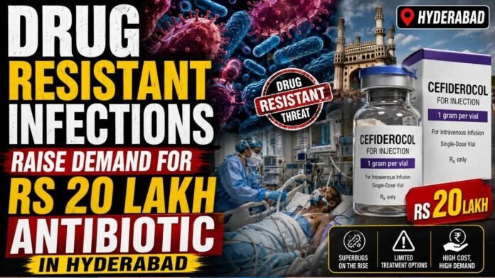 Drug Resistant Infections Raise Demand For Rs 20 Lakh Antibiotic In Hyderabad