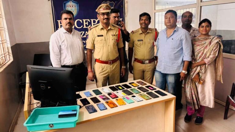 Afzalgunj Police Recovers 30 Lost Mobile Phones Through CEIR Portal