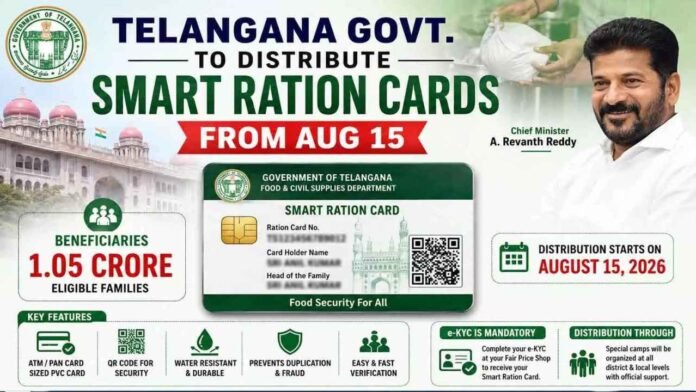 Telangana To Distribute New Ration Cards From August 15