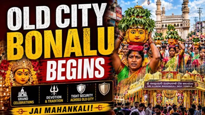 Old City Bonalu Begins Amid Tight Security