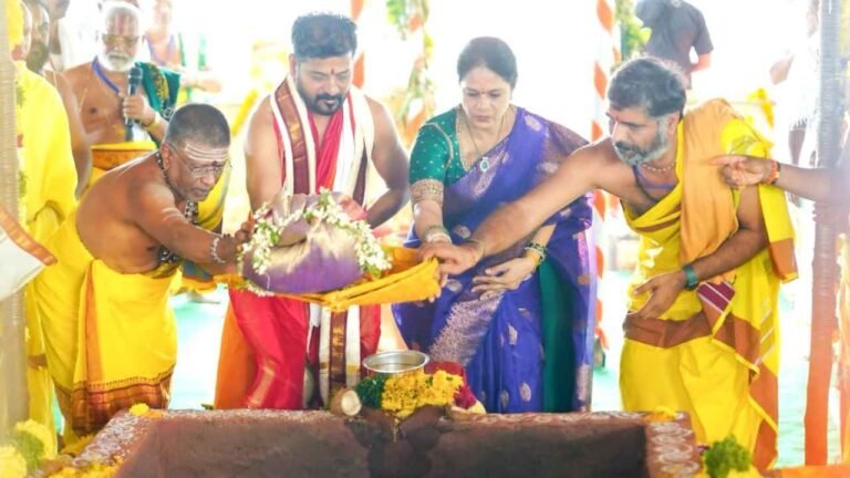 Maha Varuna Yagam Held For Rains In Telangana