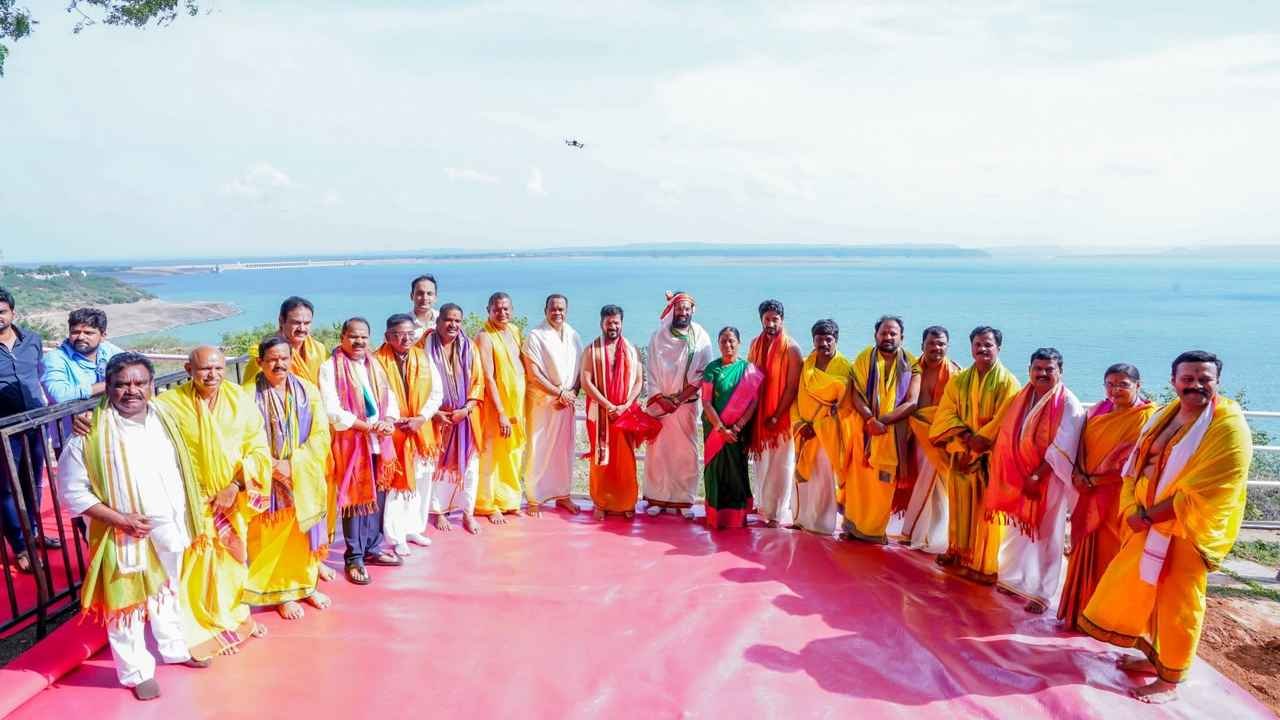 Maha Varuna Yagam Held For Rains In Telangana