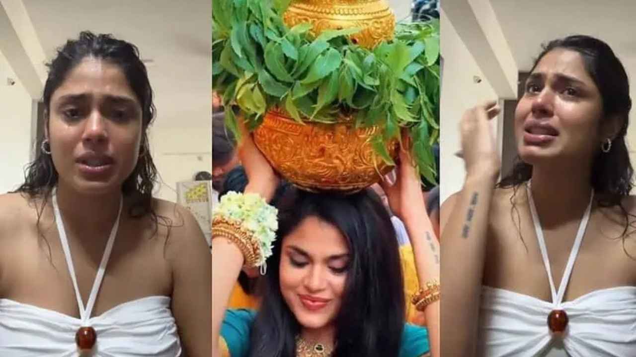 Actress Faria Abdullah Breaks Down Over Bonalu Trolling