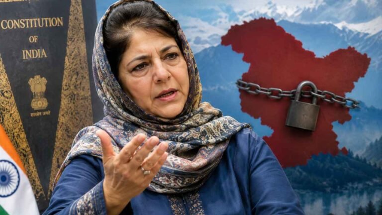 Mehbooba Mufti Calls Herself ‘Dimaagi Naxal’ Over Article 370