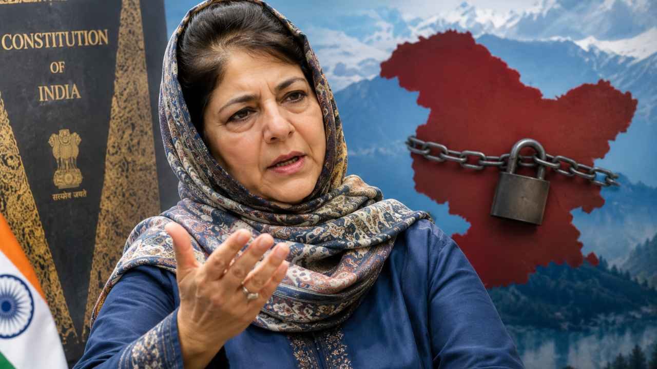 Mehbooba Mufti Calls Herself ‘Dimaagi Naxal’ Over Article 370