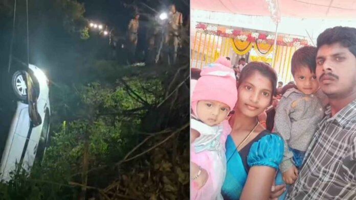 Couple, Two Children Die After Car Falls Into Well In Siddipet