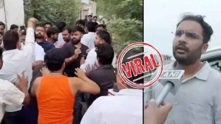 Viral Video: Villagers Protest Against CJP Team During Rajasthan School Visit