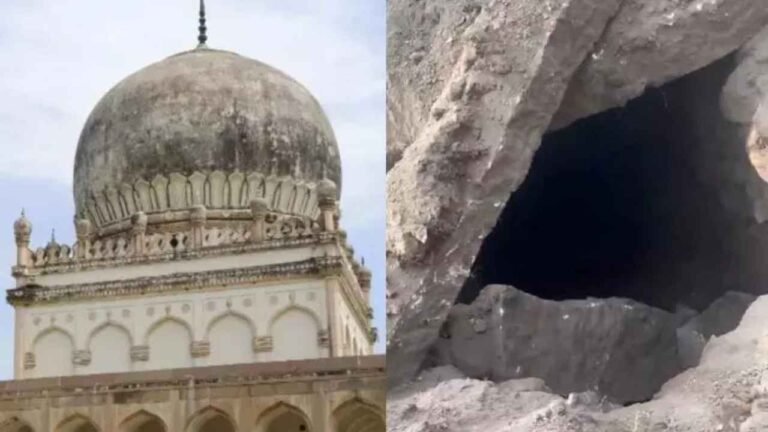 Tunnel Found Near Qutb Shahi Tombs In Golconda