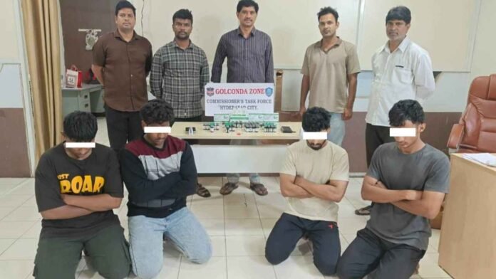 WATCH: Four Held For Illegal Sale Of Bodybuilding Injections In Hyderabad