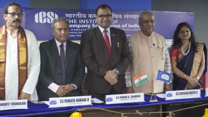 ICSI Hyderabad Chapter Opens Rs. 10 Crore Building