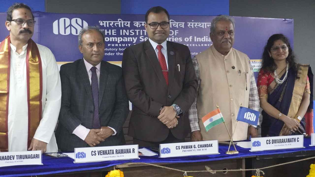 ICSI Hyderabad Chapter Opens Rs. 10 Crore Building