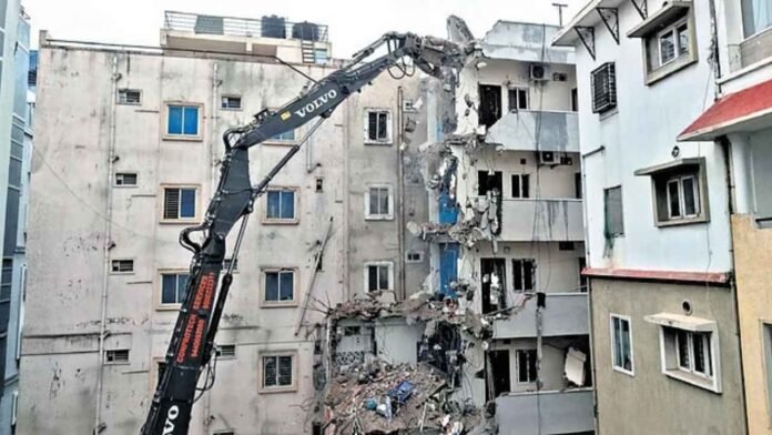 Hyderabad: 38 Unauthorised Buildings Identified, Nine Demolished