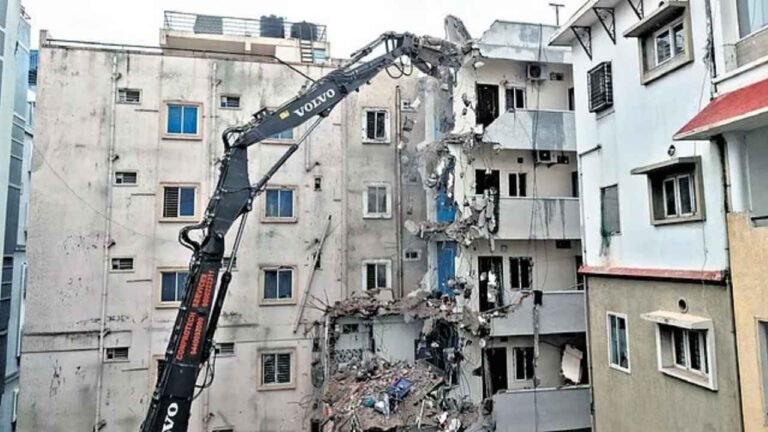 Hyderabad: 38 Unauthorised Buildings Identified, Nine Demolished