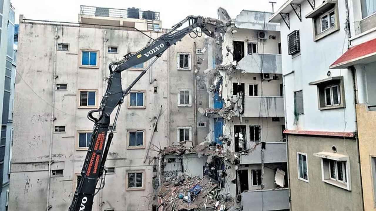 Hyderabad: 38 Unauthorised Buildings Identified, Nine Demolished