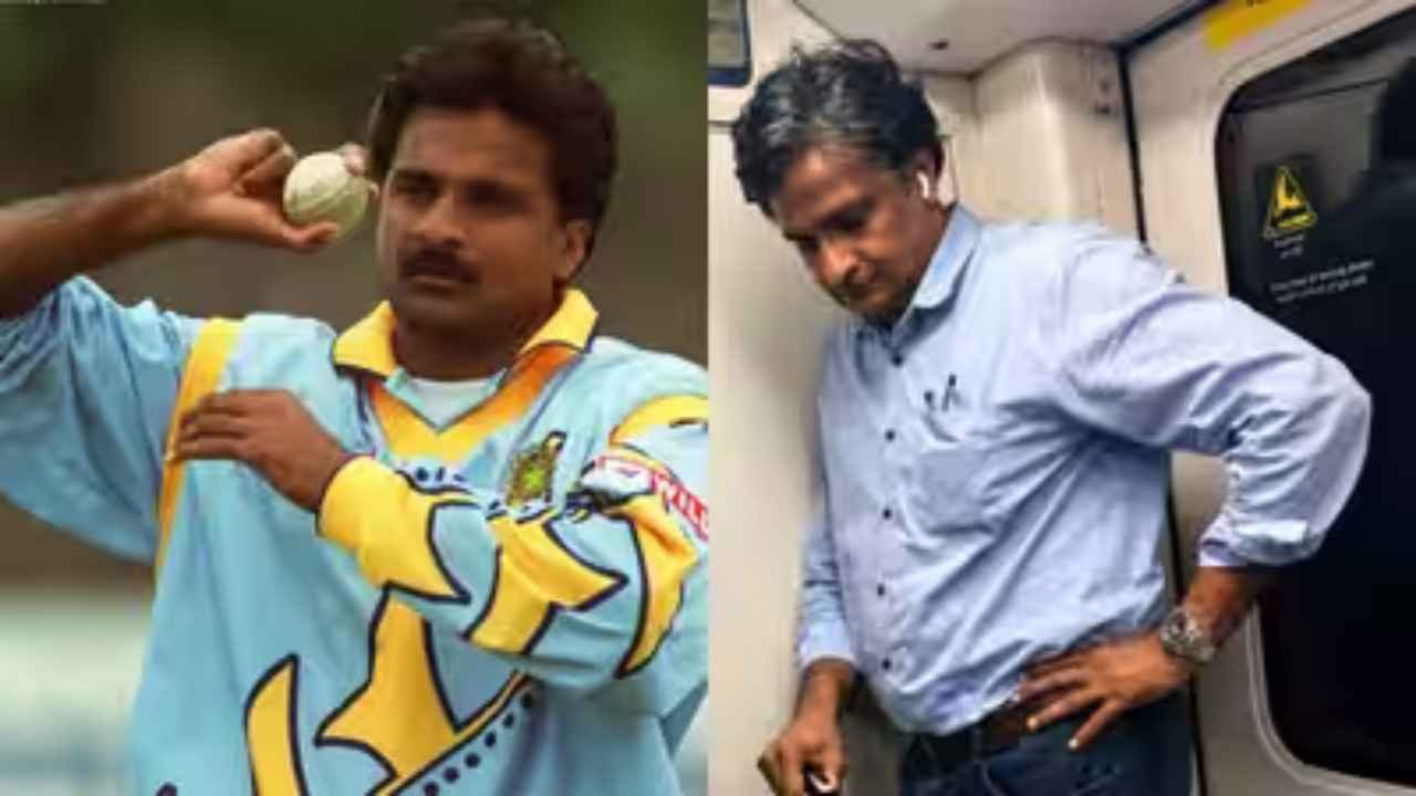 Javagal Srinath Spotted In Bengaluru Metro