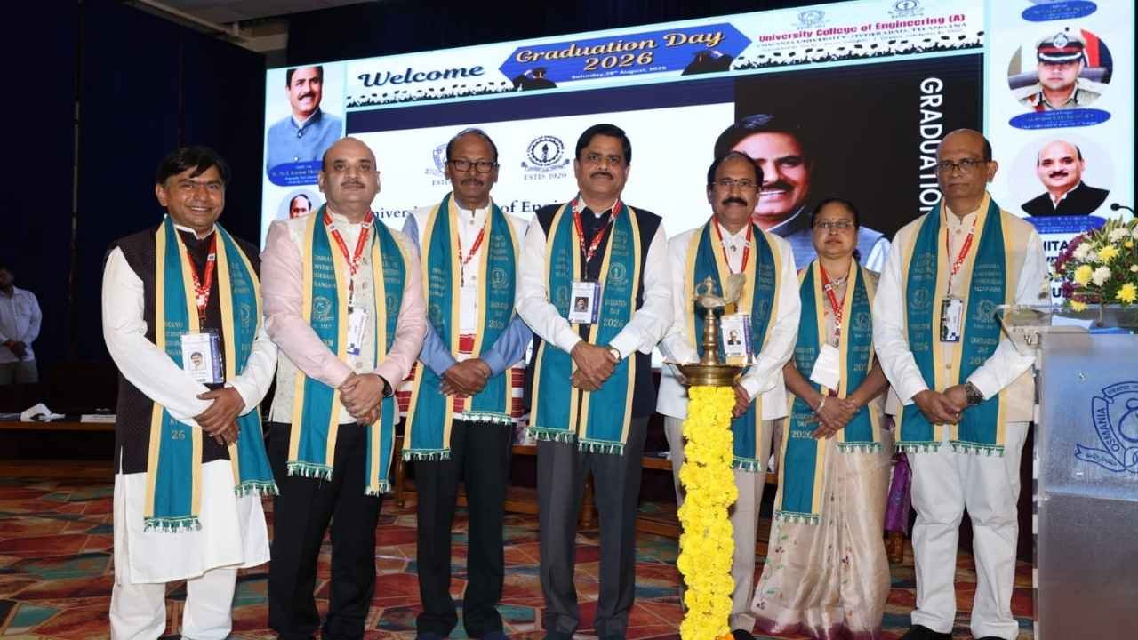 Osmania University Engineering College Celebrates Graduation Day 2026