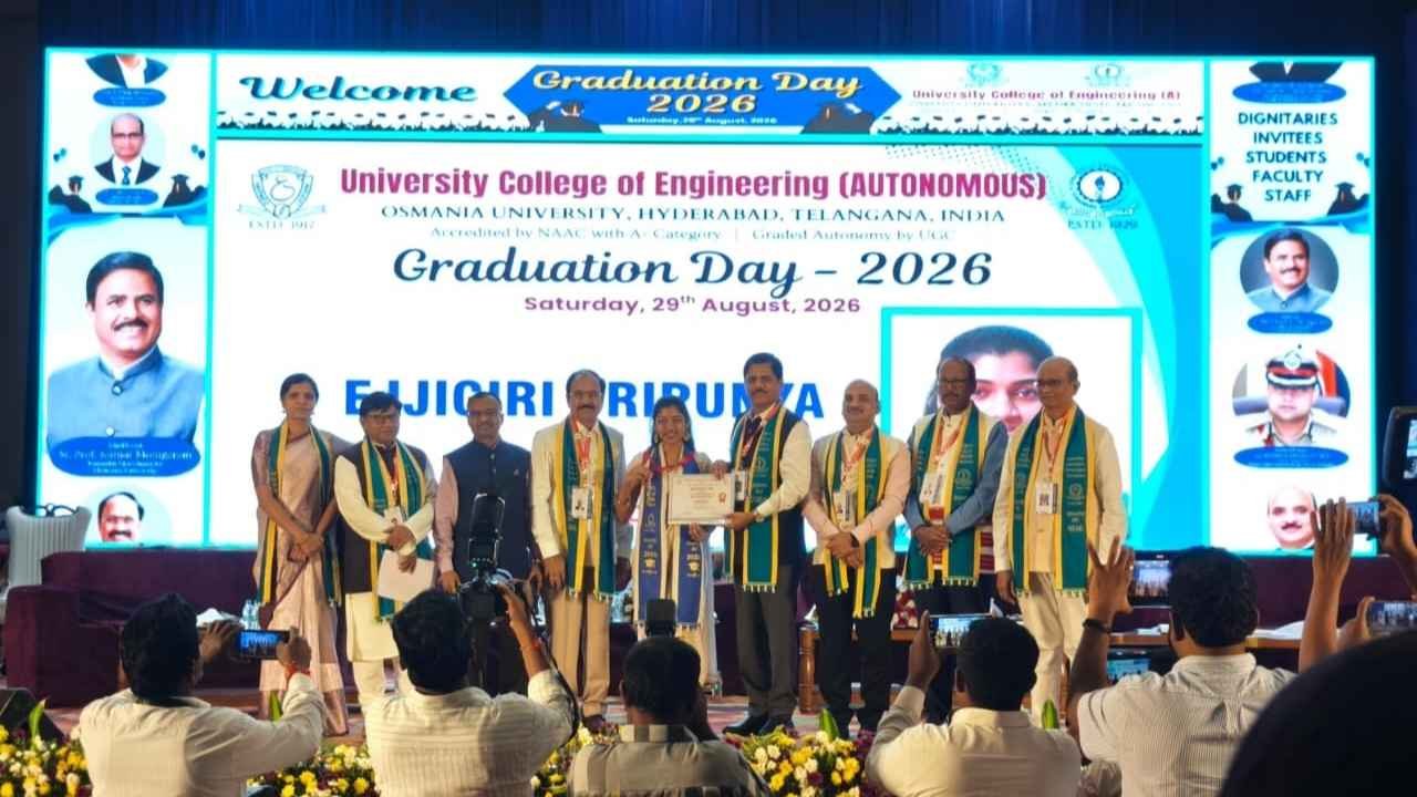 Osmania University Engineering College Celebrates Graduation Day 2026