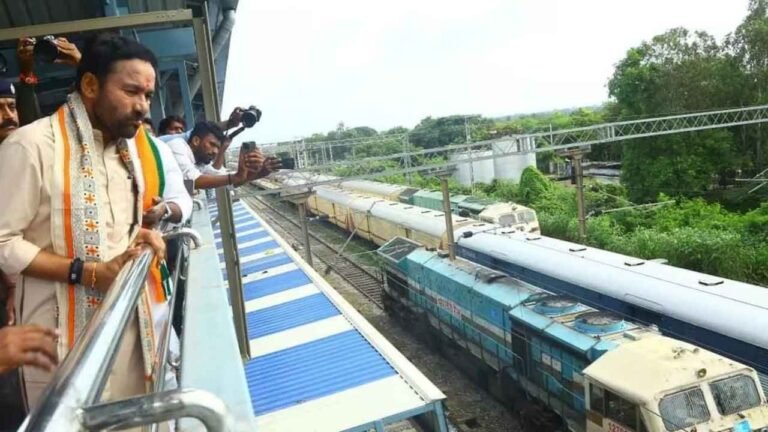 Telangana Railway Development Gets Major Push: Kishan Reddy