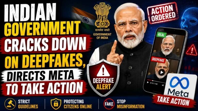 Centre Cracks Down On Deepfakes, Directs Meta To Take Action