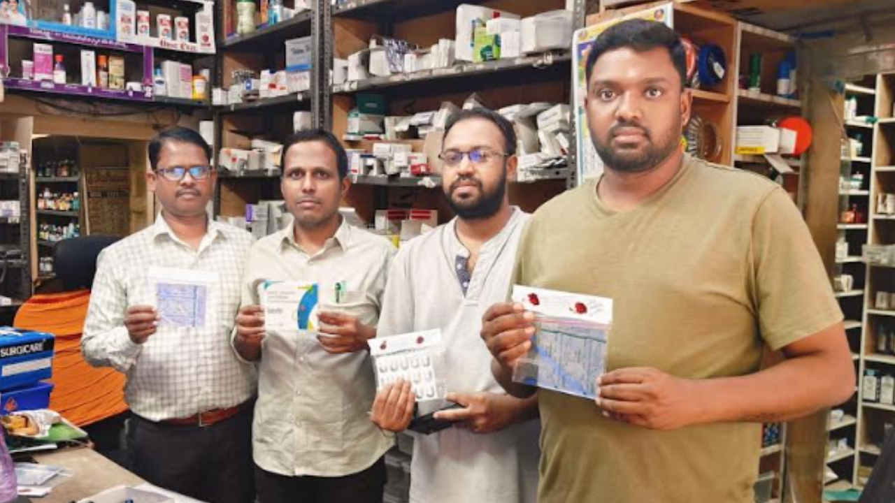 Gabapentin Tablets Seized After DCA Raid in Hyderabad
