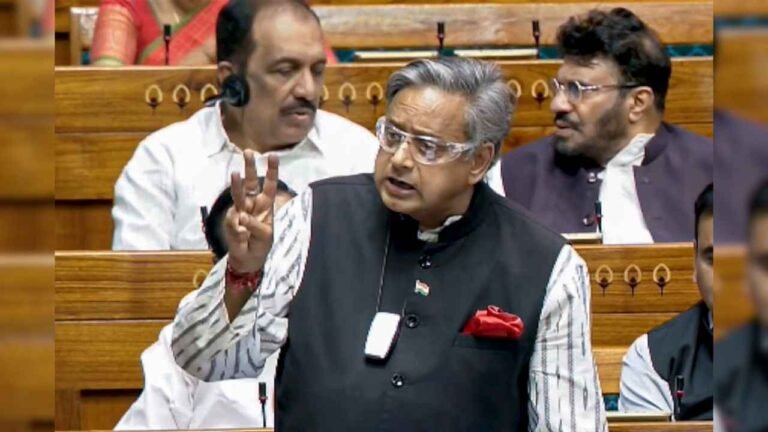 Shashi Tharoor Criticises FCRA Amendment Bill, Seeks Parliamentary Review