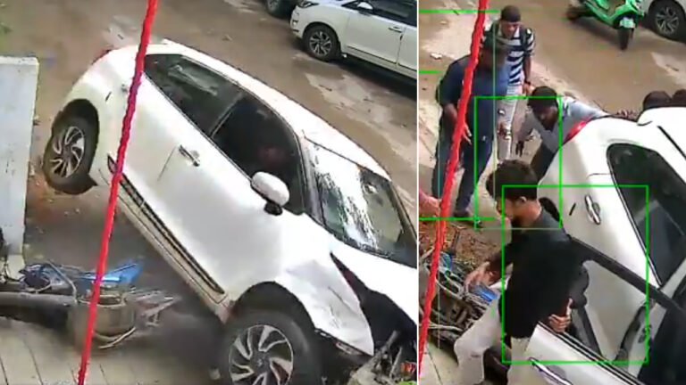 WATCH | Minor Driving Rental Car Causes Fatal Accident in Hyderabad