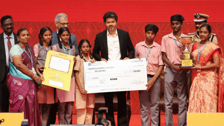 CM Vijay Leads Anti Drug Campaign in Chennai