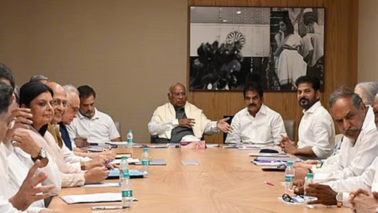 CWC Meeting Begins Under Kharge Chairmanship May Discuss Strategy To Build Pressure On BJP