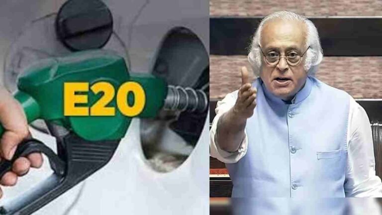 Congress Attacks E20 Rollout, Cities Water And Food Security Concerns