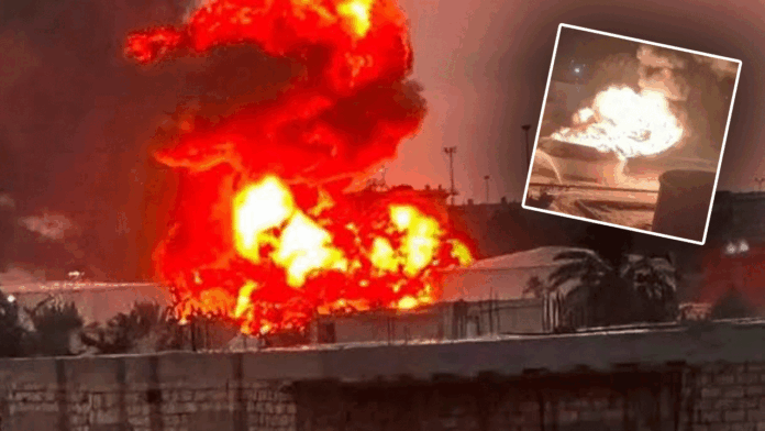Libya Oil Refinery Hit in Drone Strike, Fire Rages