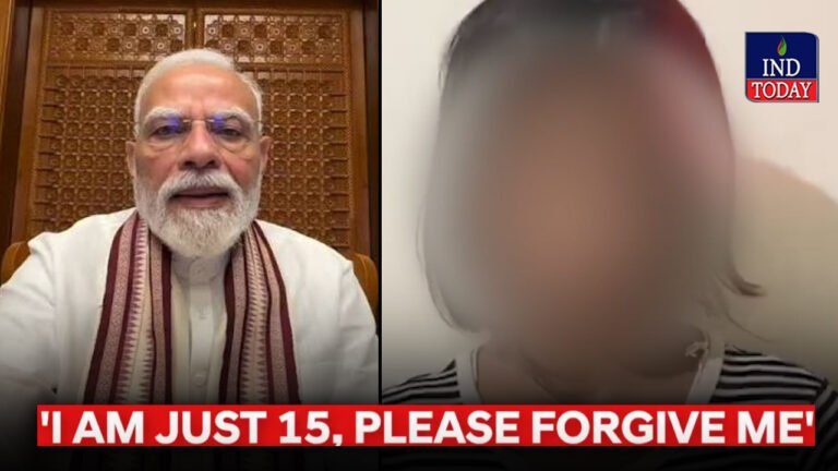 'I Am Just 15, Please Forgive Me': Girl Booked for Abusing PM Modi at Protest