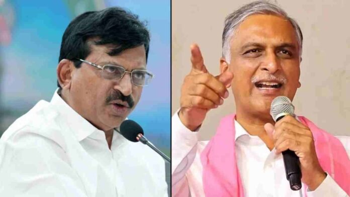 Harish Rao Demands Minister Ponguleti Resignation Over 22A Land Row